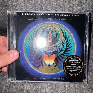 Journey Captured Live CD - Multicolor Scarab Artwork